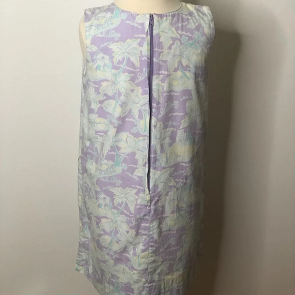Lilly Pulitzer girls Palm Tree Pocket Shift Dress - Picture 2 of 3